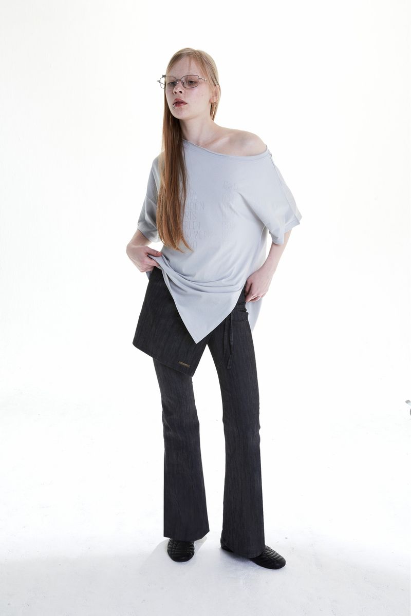 DEPARTURE CUBIC UNBALANCED TOP (GRAY)