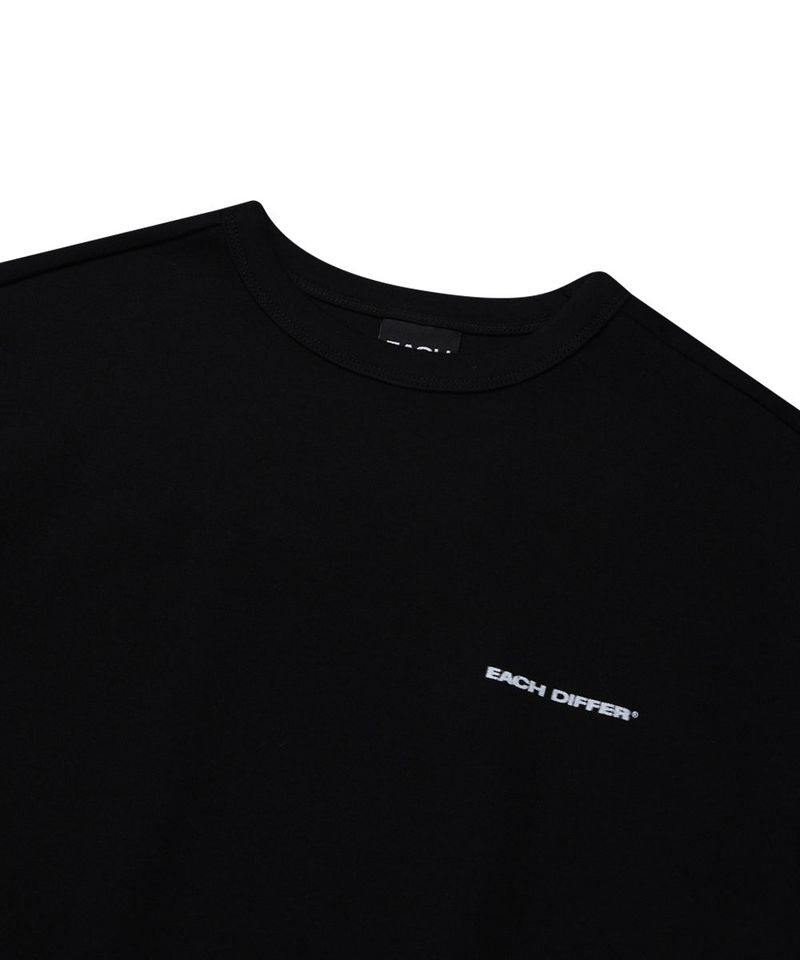 BLUR HEART T-SHIRTS_BLACK