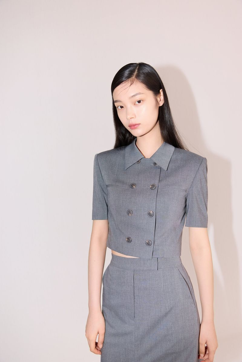 NO.27 SKIRT - GREY