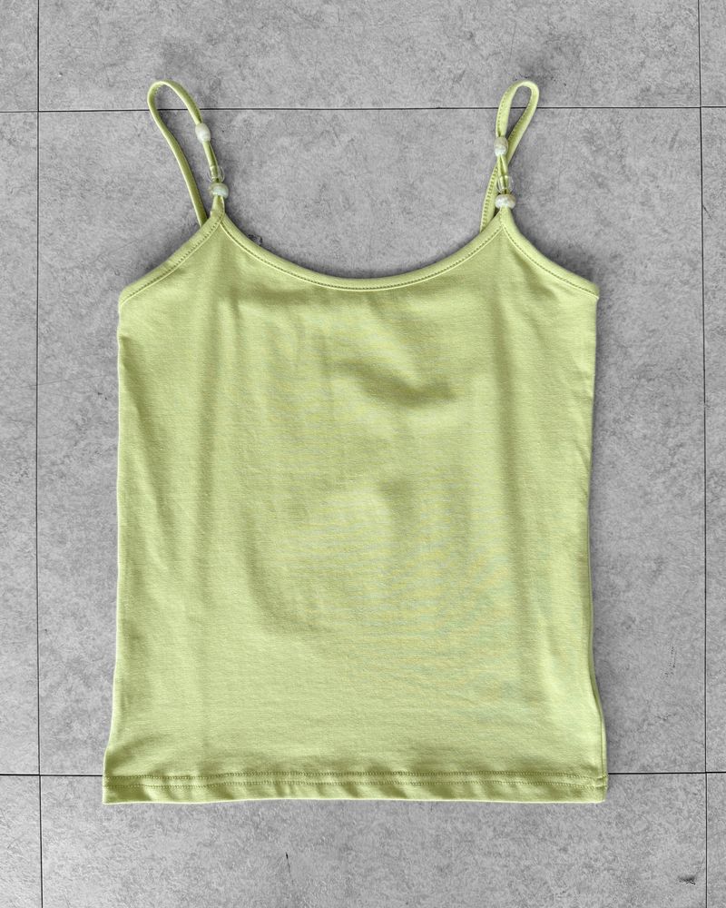 BUBBLE BEADS STRAP CAMI