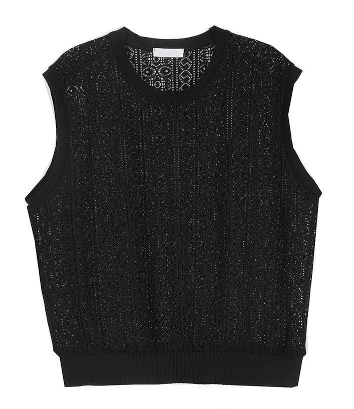 No.0266 pattern NET VEST
