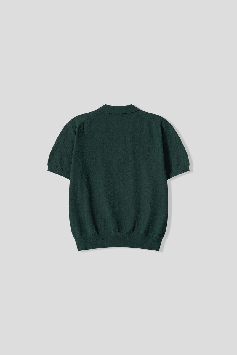 Easter bookle knit collar tee