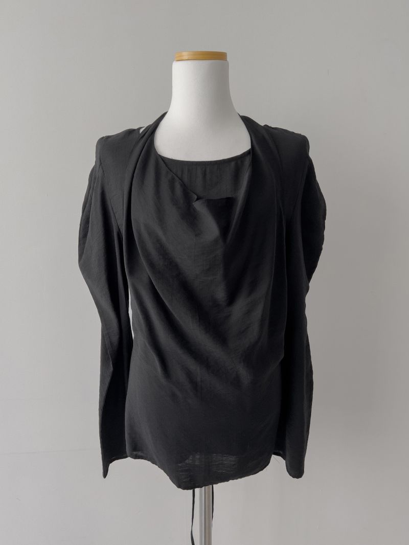 Borr Halterneck Bustier Blouse