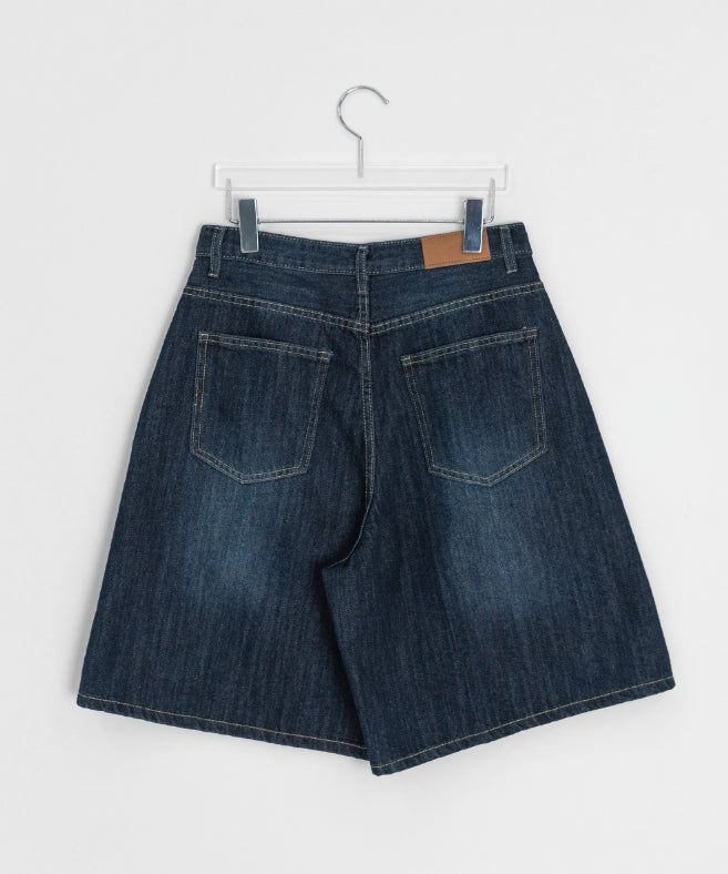 Yudan Denim Bermuda Pants