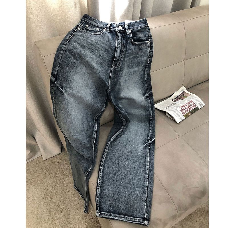 Sand Crack Washing Denim