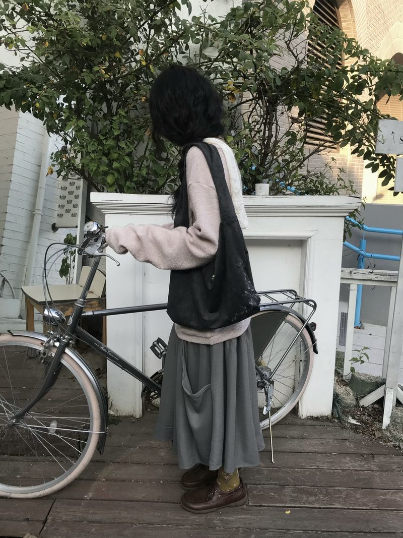 Flower Reversible Shoulder Bag