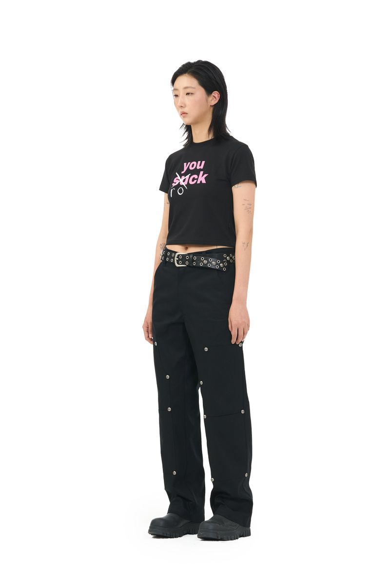 ROCK CARPENTER PANTS - BLACK