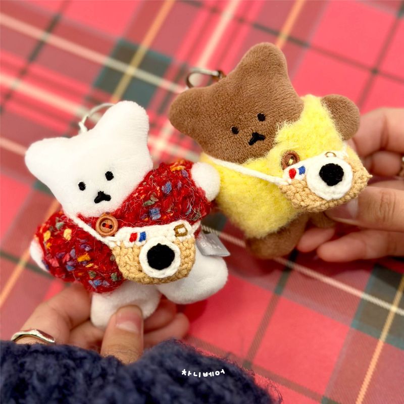 Chanibearの「Chanibear トイカメラバッグ（トイ/キーホルダー）」