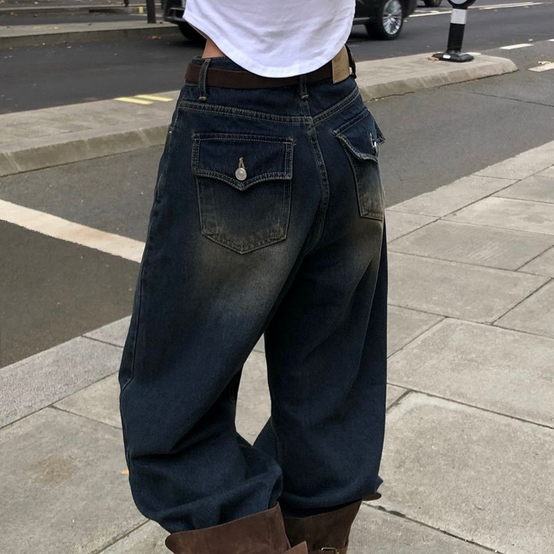 BEIDELLI（ベイデリー）の「[BELLIDE MADE] Shearing, back pocket denim wide pants（Pants）」