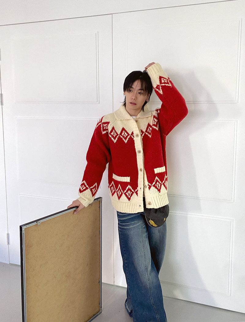 No.1015 N collar KNIT CD (3color)
