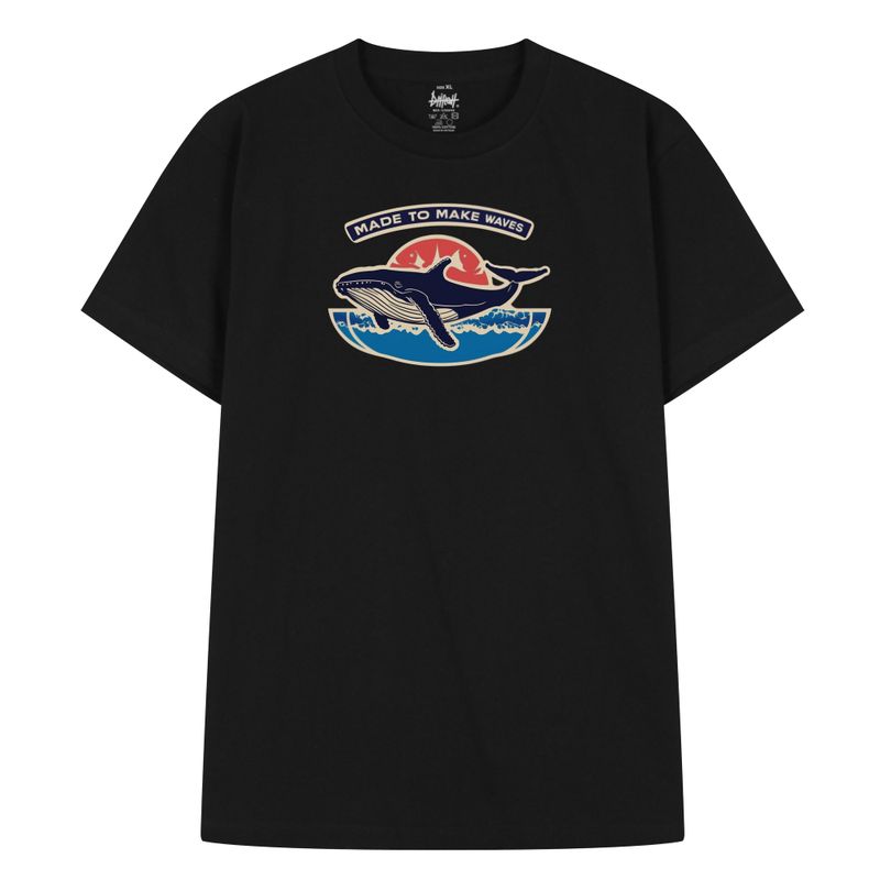 Moa makes  Waves T-Shirt (3color)