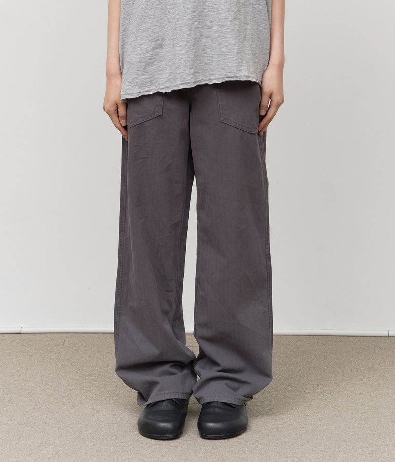 HIFIFNK(ハイファイファンク)の「(W) Soke Herringbone Pants(Pants)」