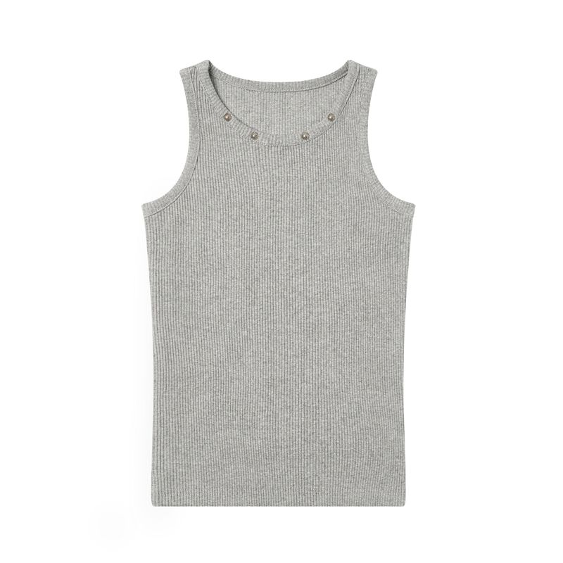Ake Studded Sleeveless Gray [WOMEN]