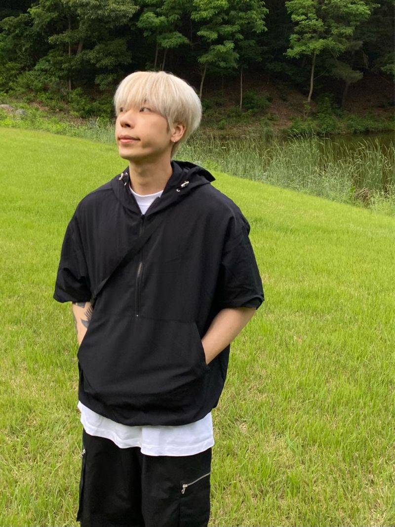 Future Nylon String Short Sleeve Anorak 3C