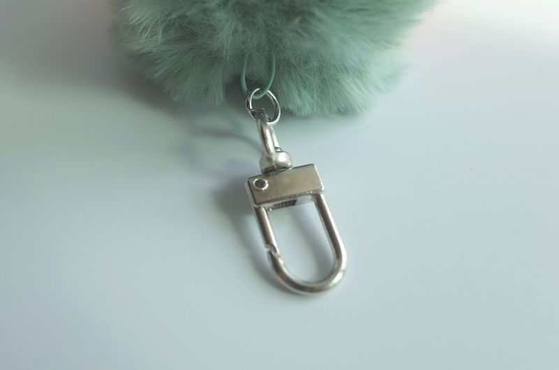 timid corn keyring