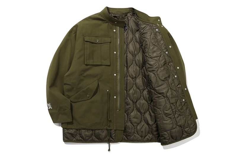 RECENT LOGO M65 PARKA_KHAKI