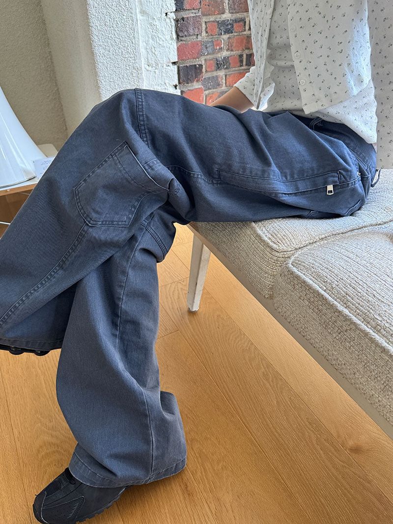 ダイイング ジッパー パンツ