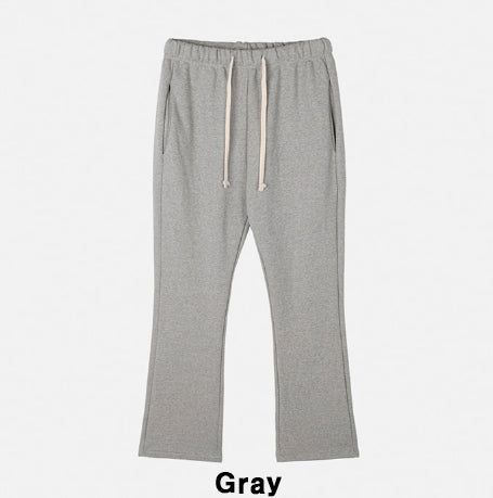 Resin flare fit banding pants