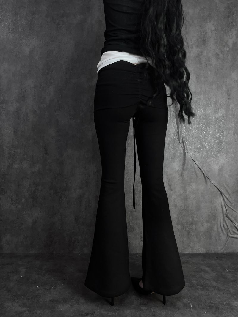 URBAN UNIQUE(アーバンユニーク)の「low-rise bootcut folding pants (2color)(Pants)」