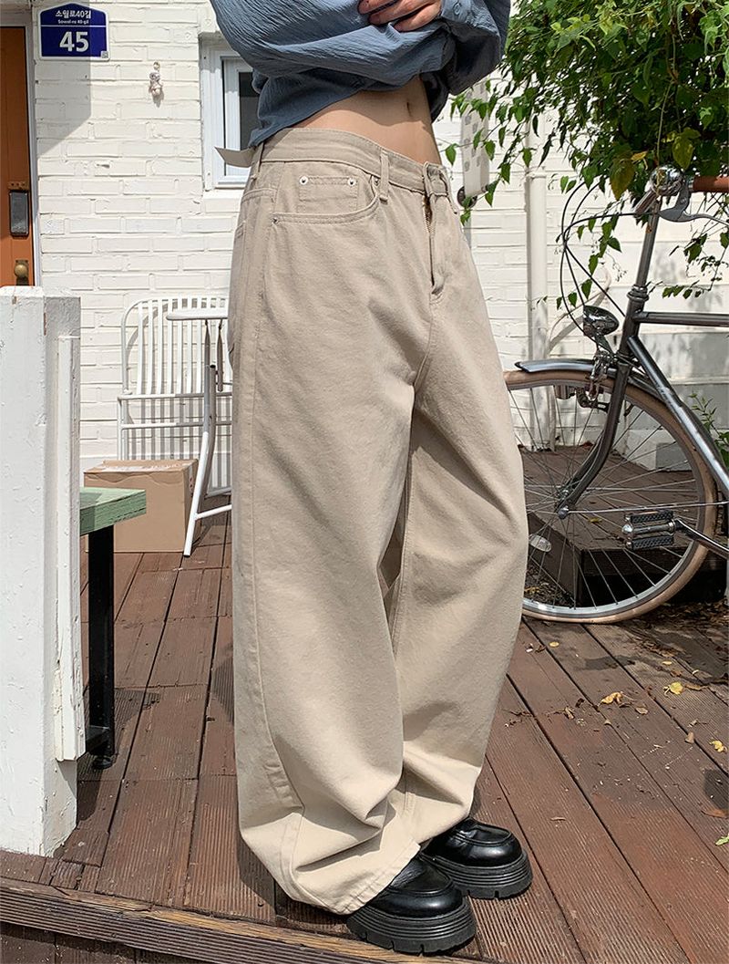 BASIC WIDE PANTS (5C)