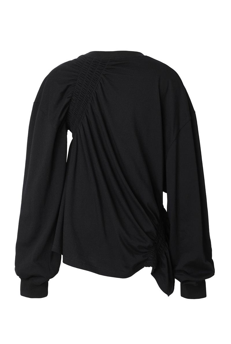Roll smocking tee