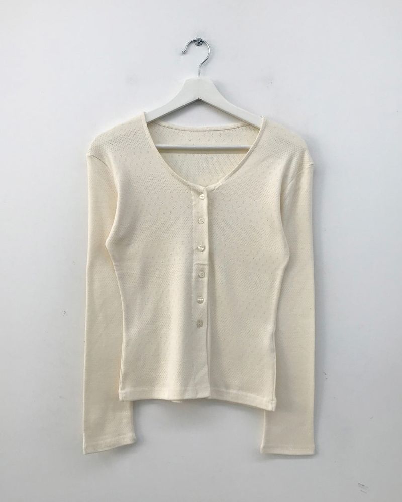 Lavande Punching Cardigan (3color)