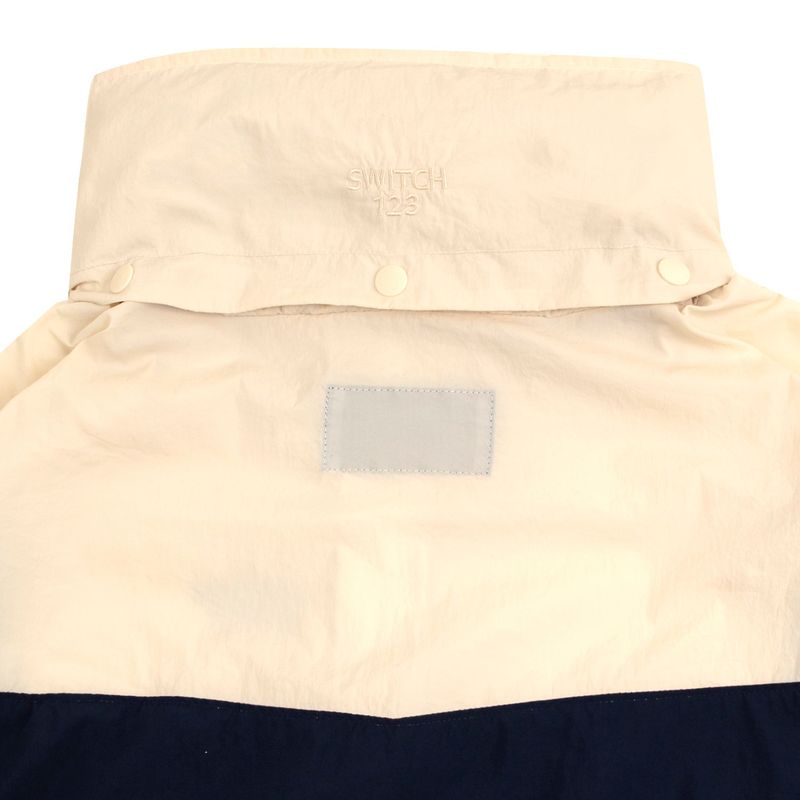 COLOR BLOCK TWO-WAY JUMPER (UNISEX)_SYS4JP01BU