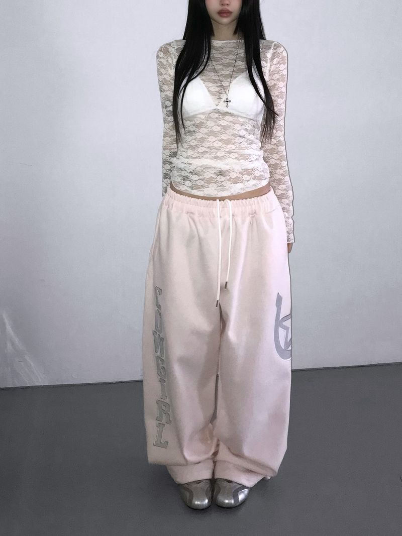 ditto lace long t-shirts(3 color)