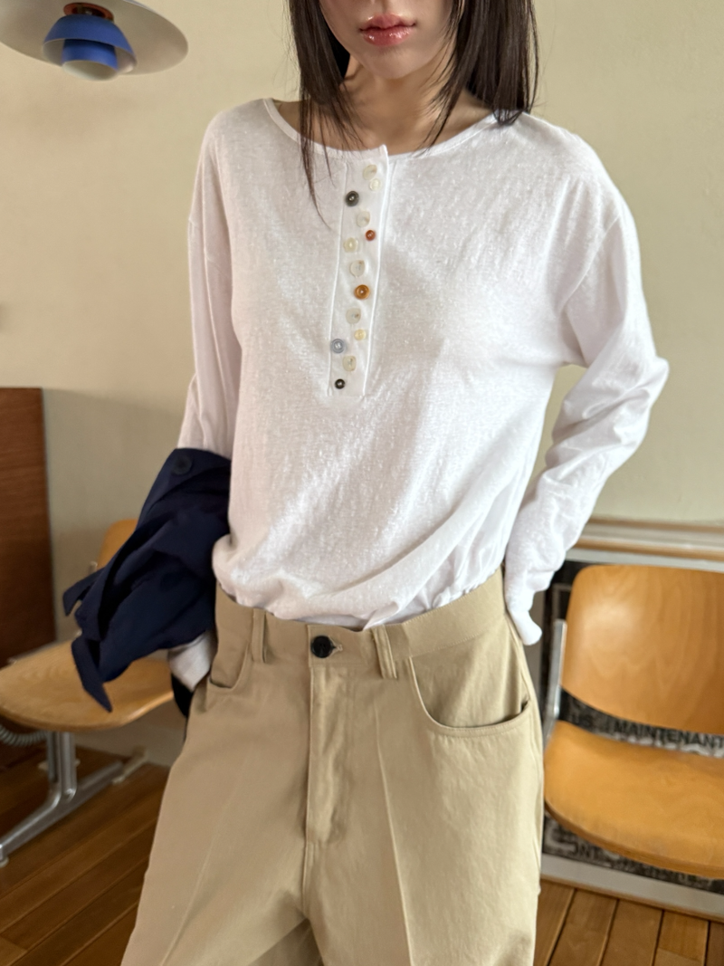 dot pocket pants
