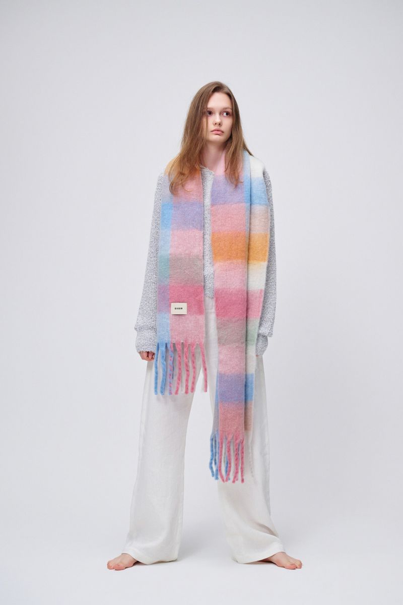 FATTY muffler_pastel