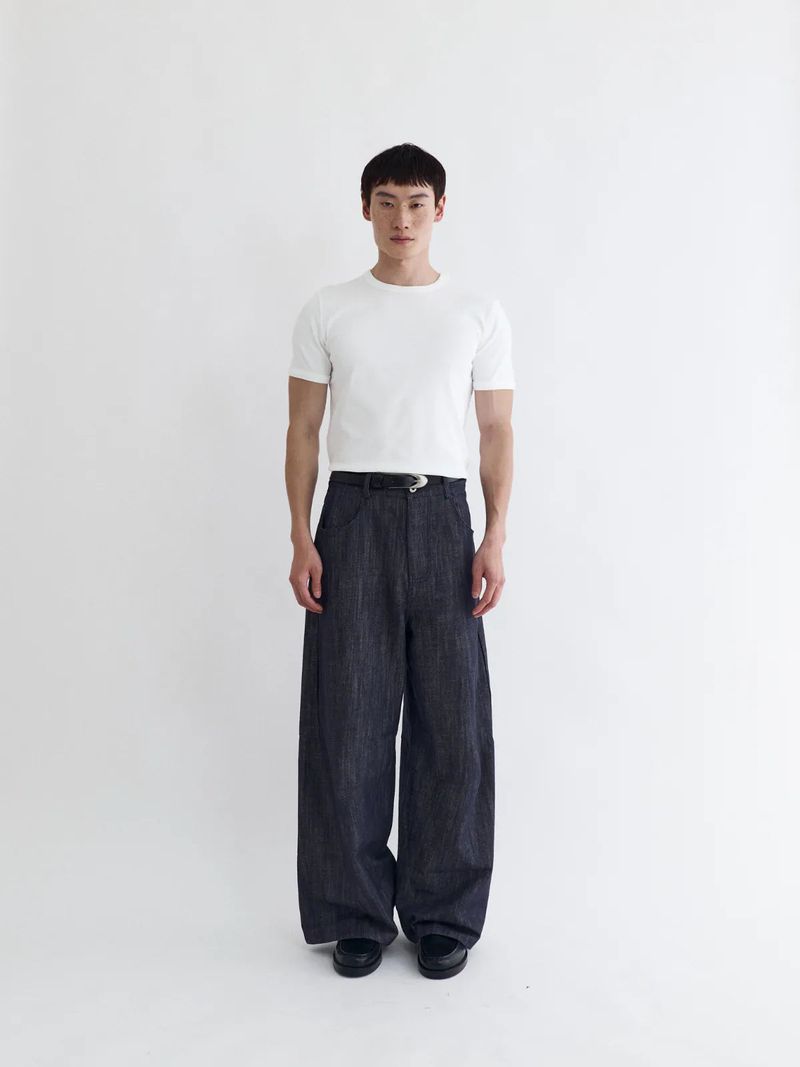 26SS TP4 Ribbed Fitted Tee