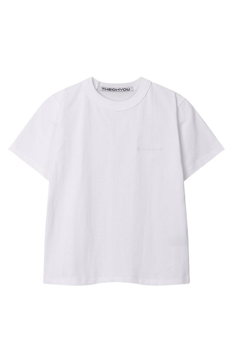SMALL LOGO T-SHIRT (MELANGE GREY)