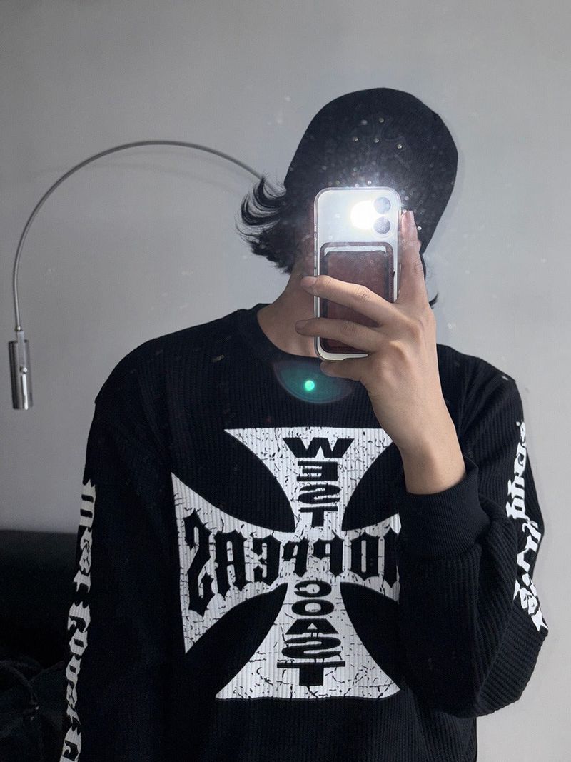 ASCLO（エジュクロ）の「[A-T0048] ウエストワッフルTシャツ (2色)（Tops）」
