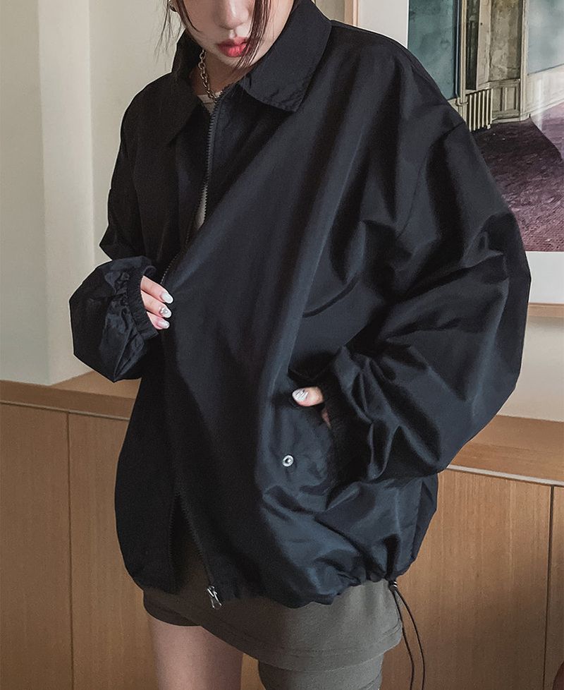 (UNISEX)ショールウィンドジャケット