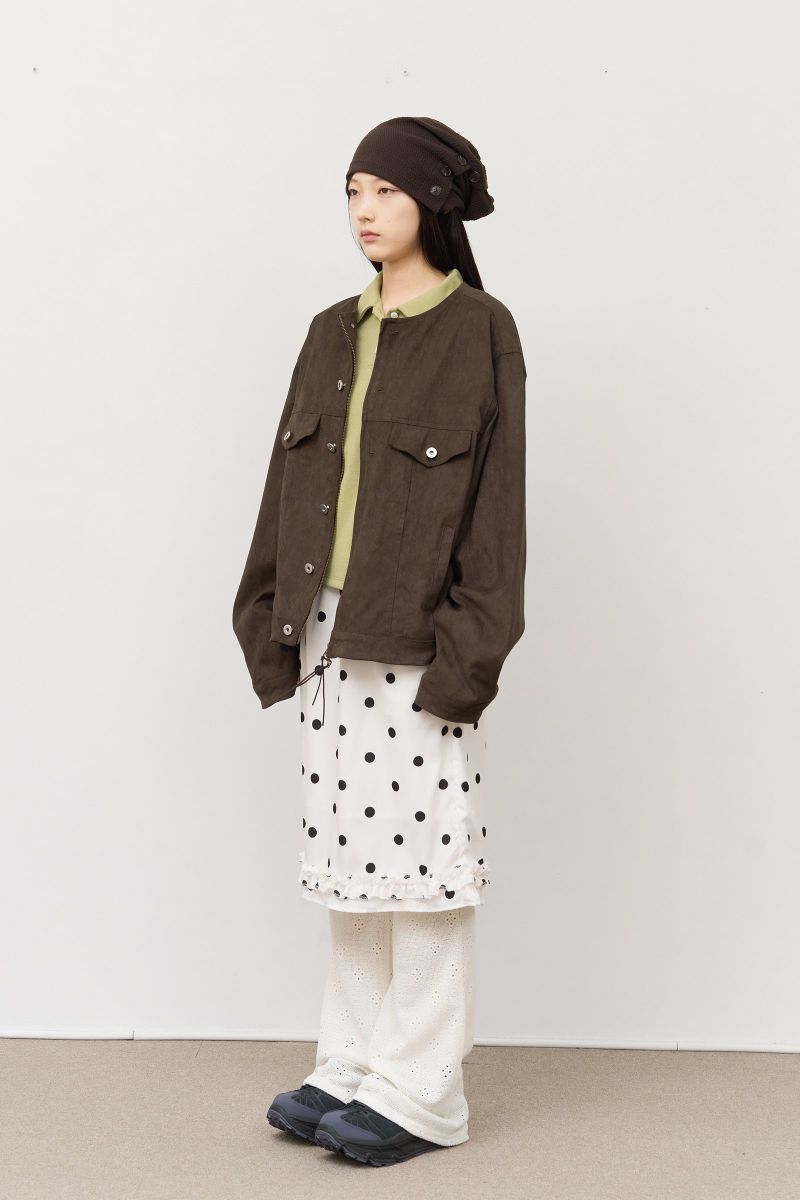 (W) Soap Frill Bubble Skirt