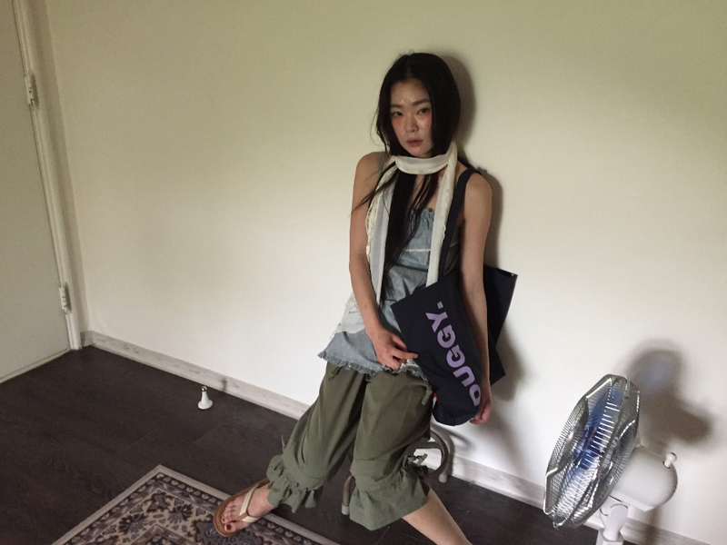 Neige frill harem pants (2color)