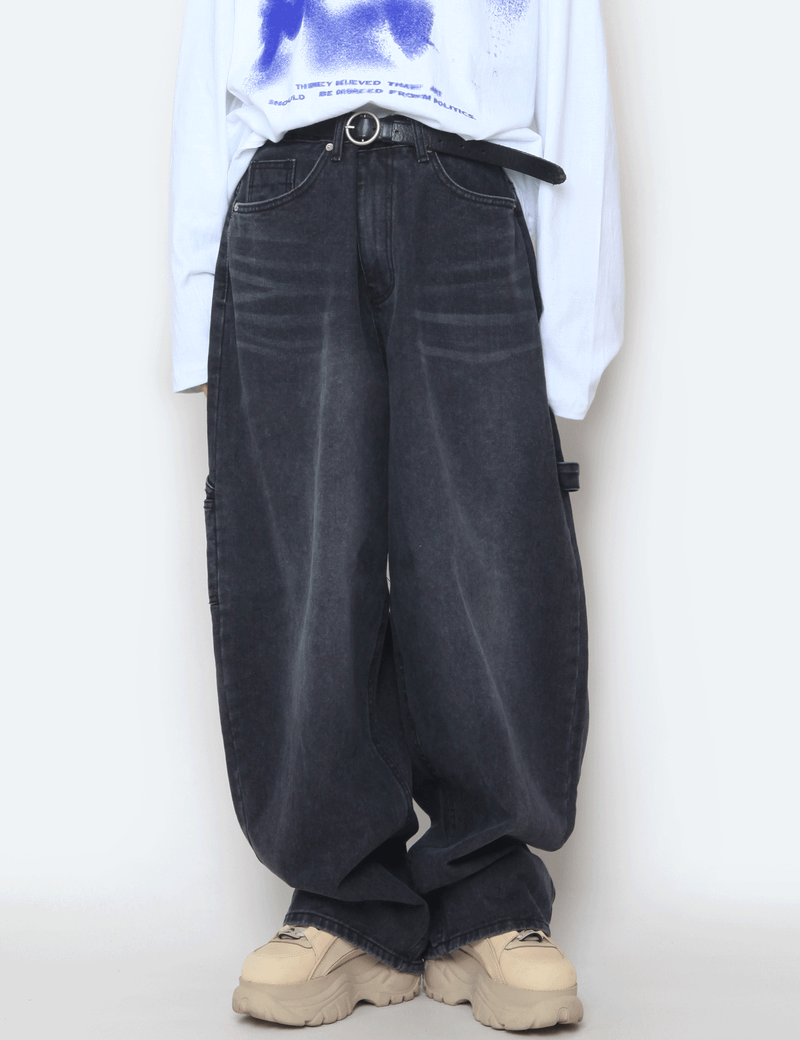 nutellike（ヌテールライク）の「Carpenter Over Denim Pants（Pants）」