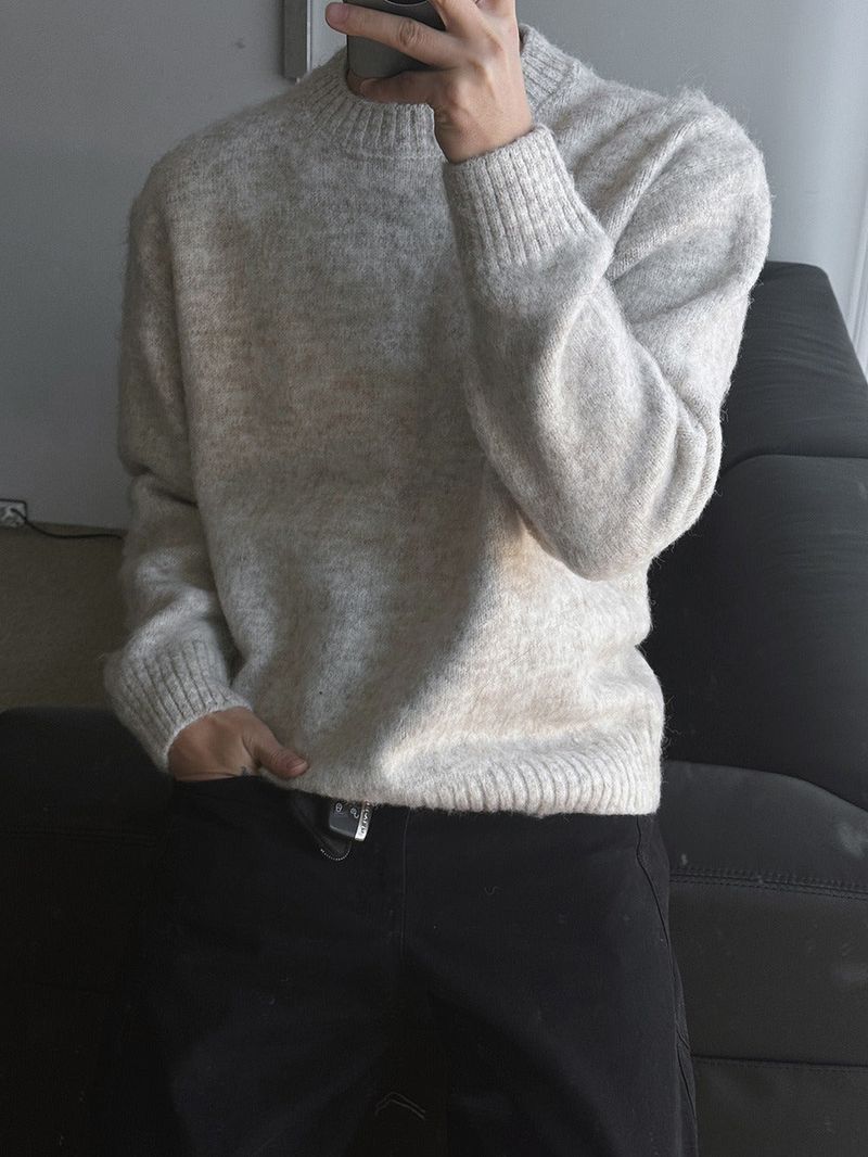 ASCLO Ange Hairy Knit (4color)