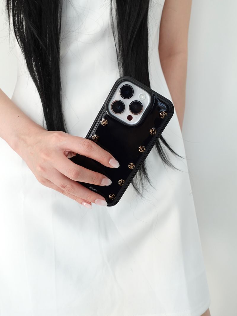 line stud case (leopard)