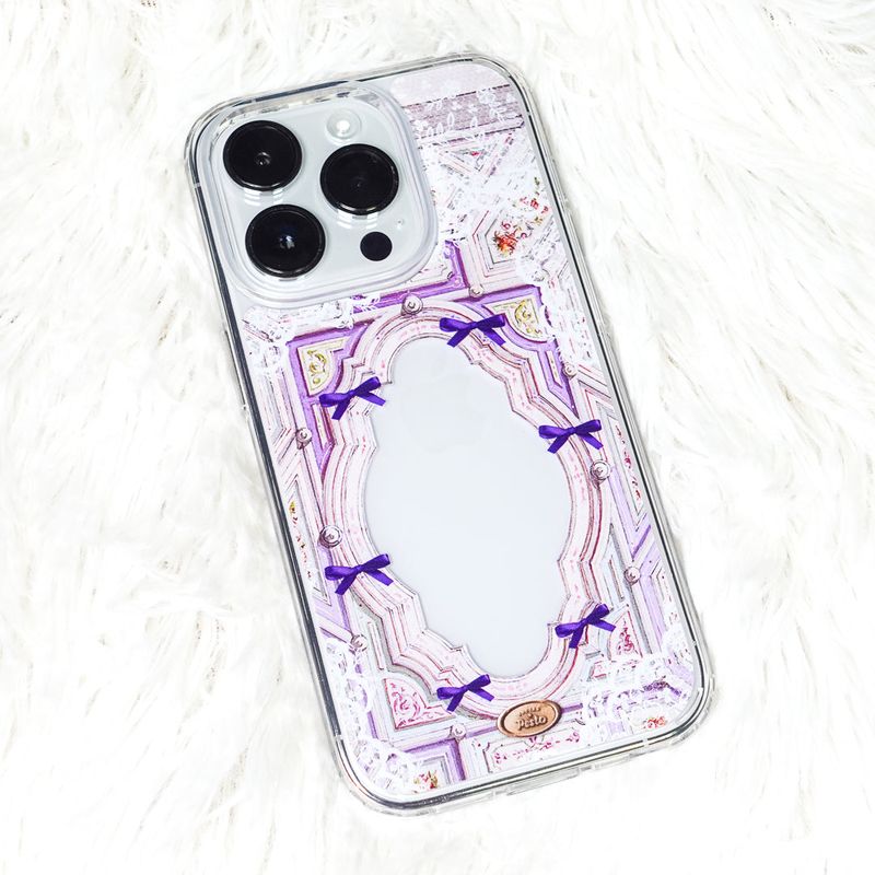 【MADE】Lace frame Jelly hard Phone case