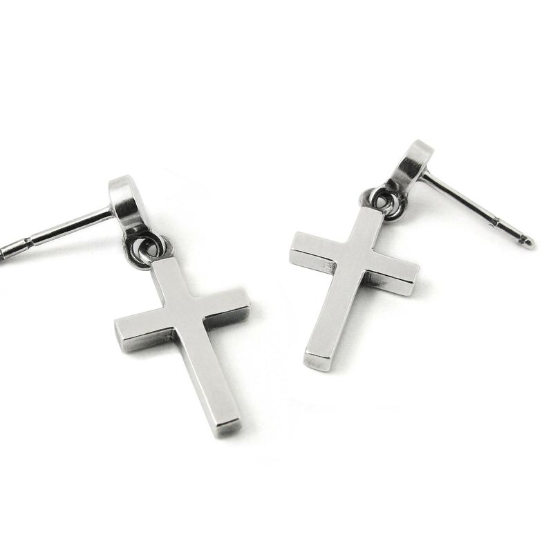 STERLINGWORTH(スターリングウォース)の「Naive Cross-D1 silver earring(Accessories)」