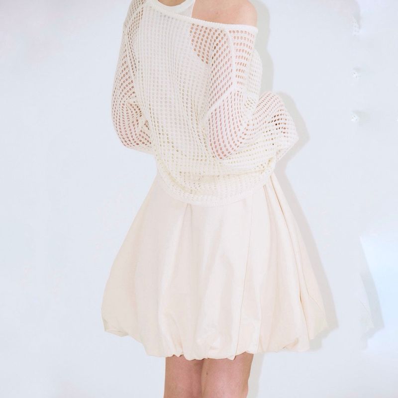 Net Layered Top - 3colors
