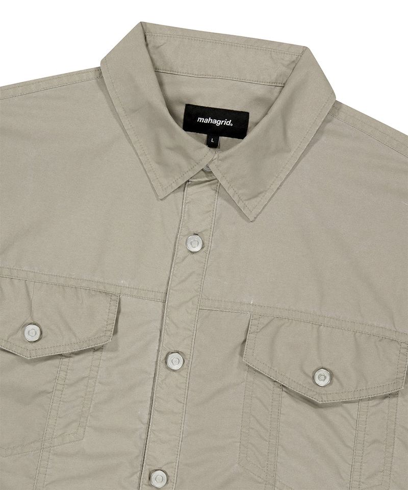 NYLON TRUCKER HALF SHIRT
