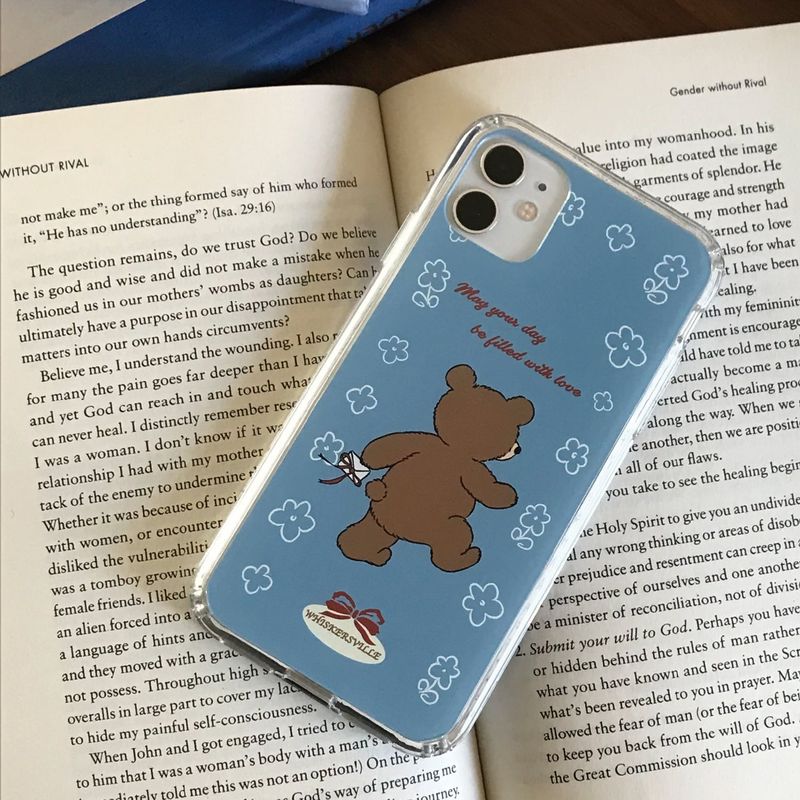 WHISKERSVILLE（ウィスカースビル）の「[MADE]Blue Book Jelly Hard Case（Smartphone Accessories）」