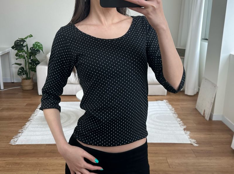 classic polka dot tee