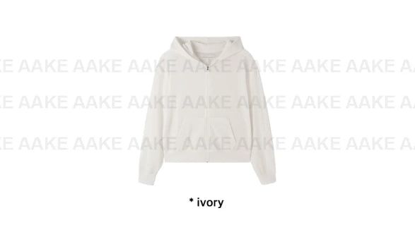 SHEER HOODED ZIP-UP