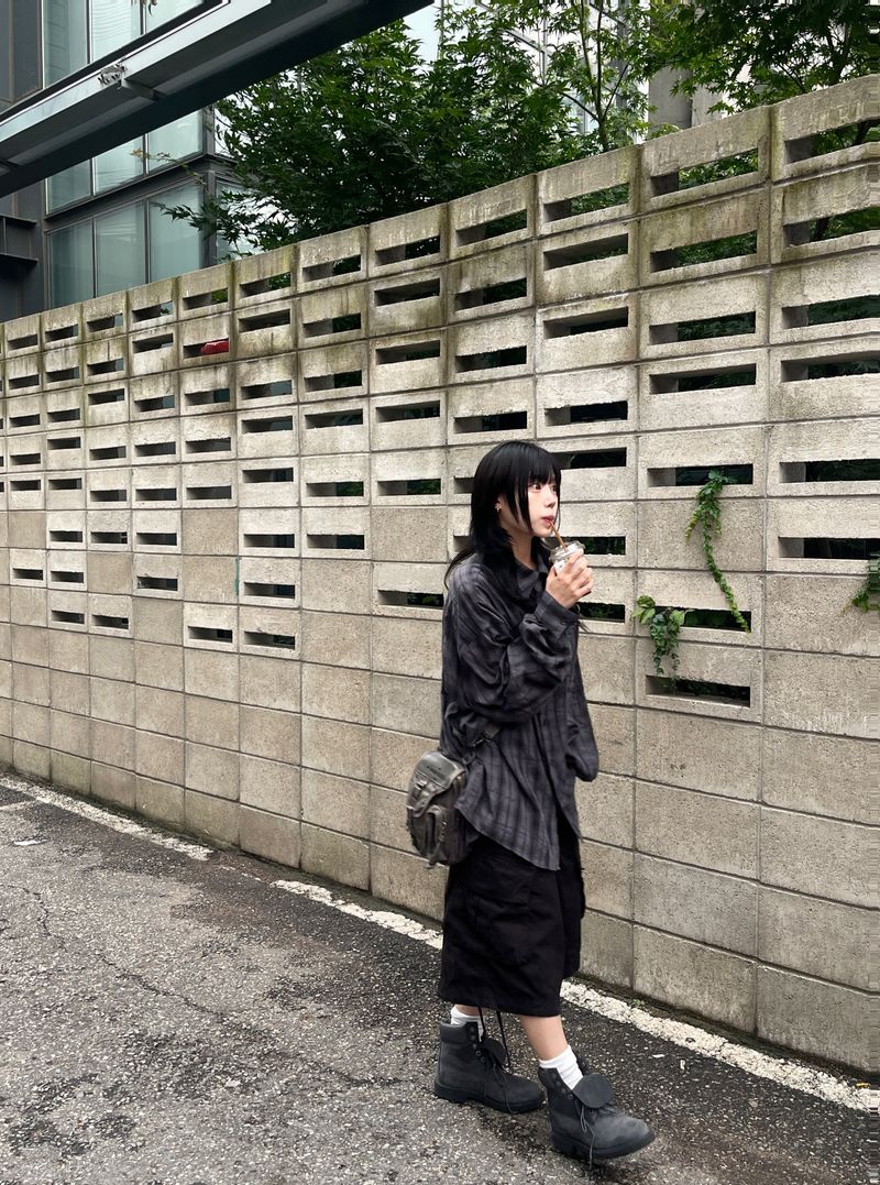 Oa Rinkle Checkered Long Sleeve Shirt