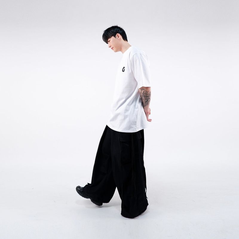 GOOFOFF MAIN LOGO TEE - ( White - Black )