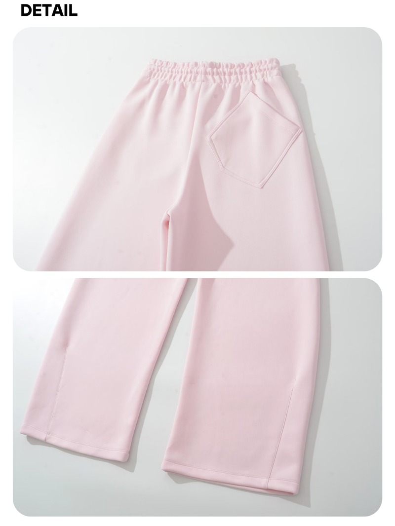 Sprinkle Curved Casual Sweat Pants