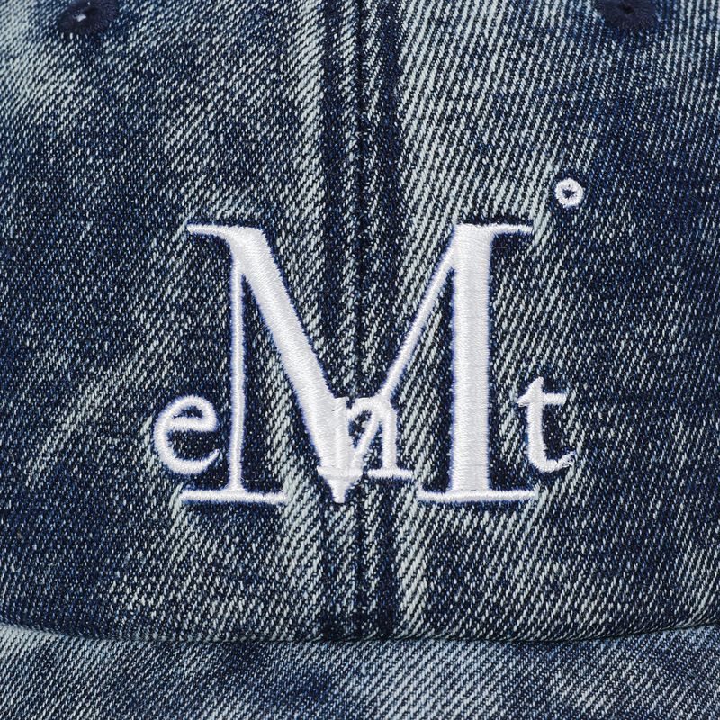 MUCENT SIGNATURE BALL CAP (Stone washing denim)